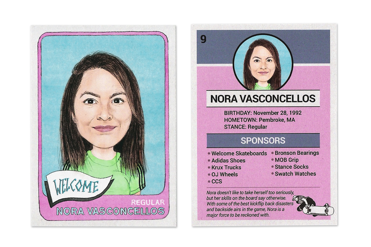 Nora Vasconcellos Trading Card