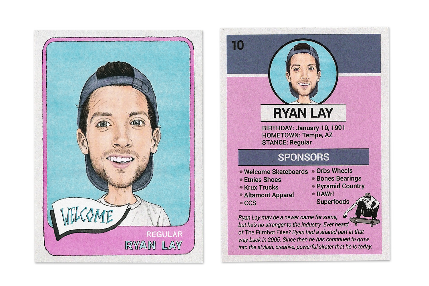 Ryan Lay Trading Card