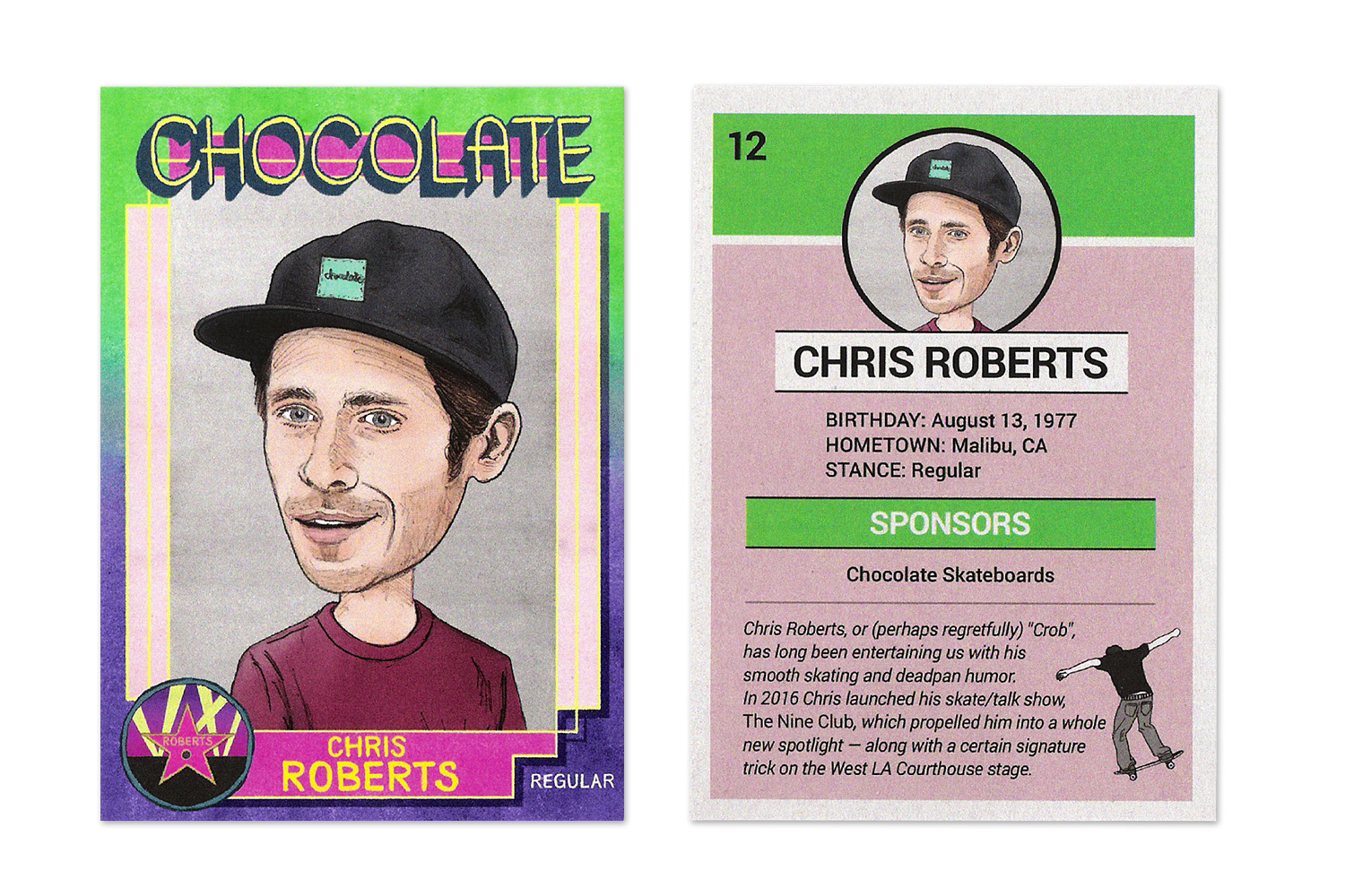 Chris Roberts Trading Card