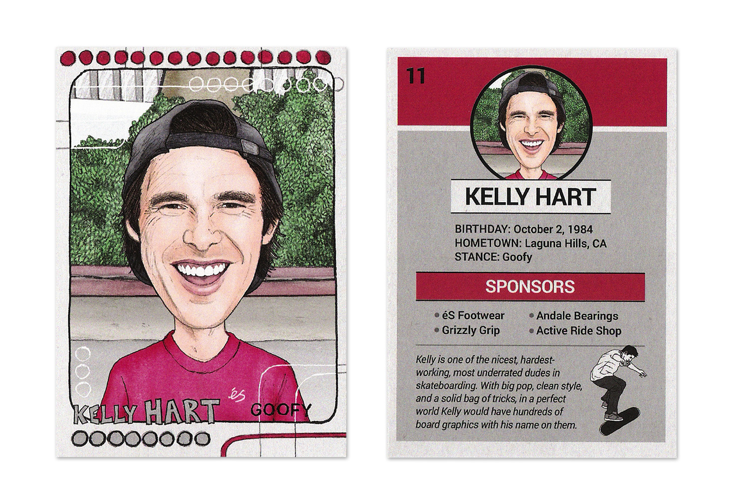 Kelly Hart Trading Card